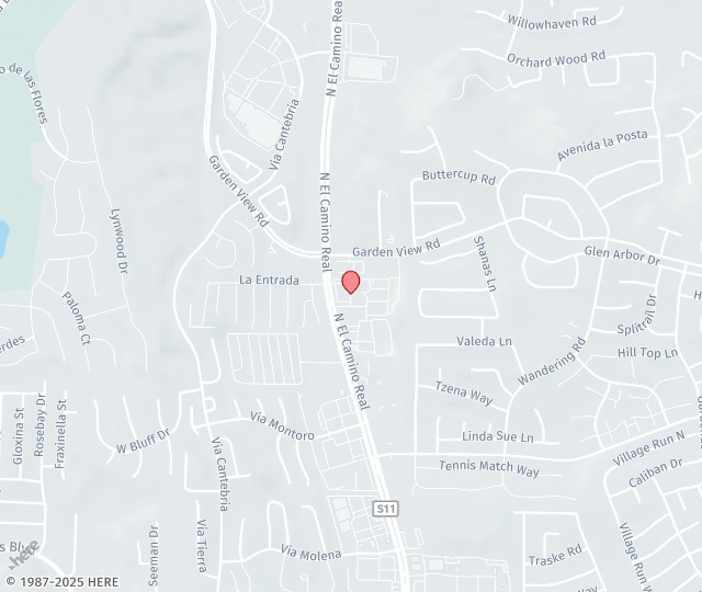 Location Map: 477 N. El Camino Real Encinitas, CA 92024